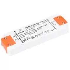 Блок питания ARV-SN24050-PFC-TRIAC-B (24V, 2.1A, 50W) (ARL, IP20 Пластик, 3 года)