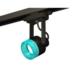 Комплект трекового однофазного светильника с композитным хрусталем XT6602063