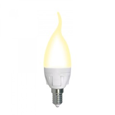 Лампочка светодиодная  LED-CW37 7W/3000K/E14/FR/DIM PLP01WH картон