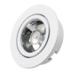 Мебельный светодиодный светильник LTM-R65WH 5W Warm White 10deg