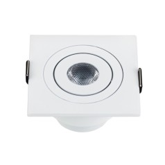 Мебельный светодиодный светильник LTM-S60x60WH 3W White 30deg