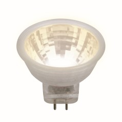 Лампочка светодиодная  LED-MR11-3W/WW/GU4/220V GLZ21TR