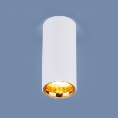Светодиодный светильник DLR030 12W 4200K белый матовый/золото Elektrostandard