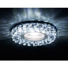 Точечный светильник Декоративные Кристалл Led+mr16 S257 BK