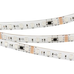 Лента DMX-5000SE-5060-60 24V Cx6 RGB (12mm, 14.4W/m, IP65) - (5 м.)