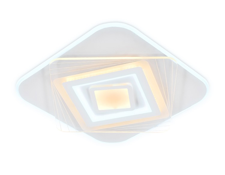 Потолочный светодиодный светильник с пультом FA799 Ambrella Light ACRYLICA