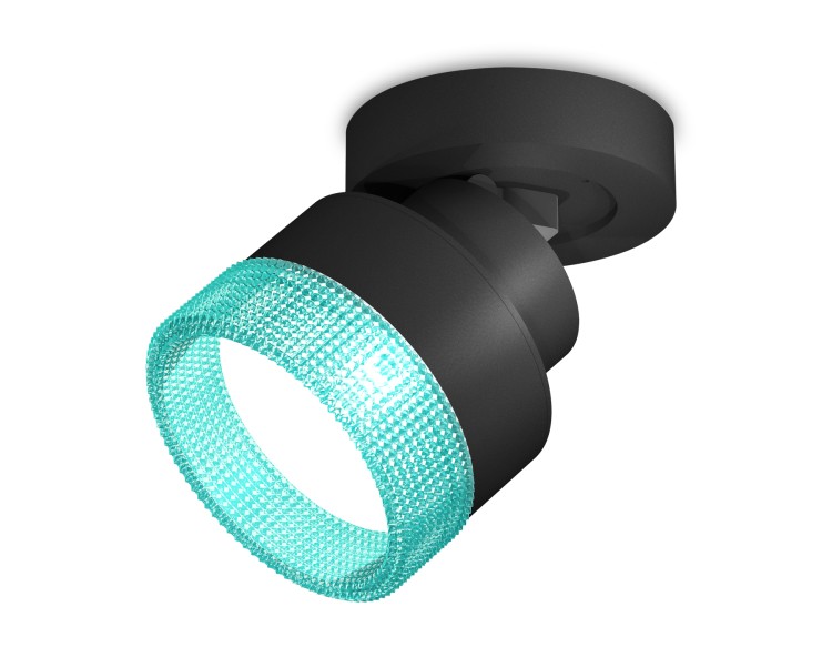Комплект накладного поворотного светильника с композитным хрусталем XM8102043