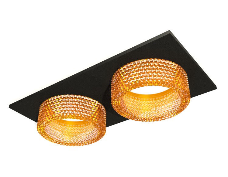 Комплект встраиваемого светильника с композитным хрусталем XC6526044