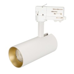 Светильник SP-POLO-TRACK-LEG-R65-8W White5000 (WH-GD, 40 deg)