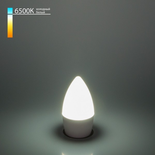 Лампочка светодиодная  СD LED 6W 6500K E27 Elektrostandard